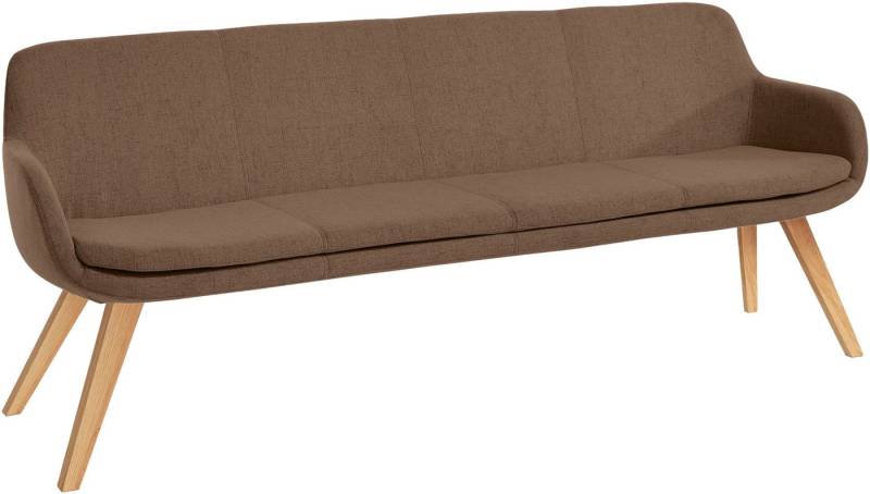 Musterring Essbank Tavia, Stativgestell aus Eiche bianco massiv, Breite 180, 200 oder 220 cm von Musterring