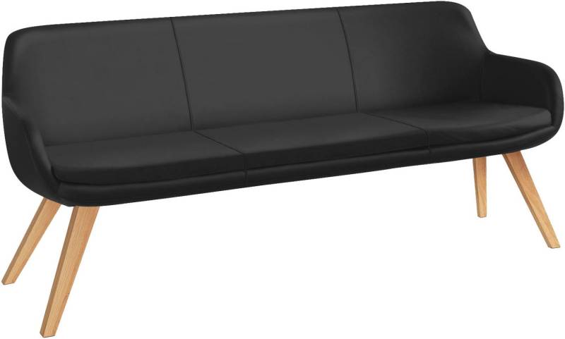 Musterring Essbank Tavia, Stativgestell aus Eiche bianco massiv, Breite 180, 200 oder 220 cm von Musterring