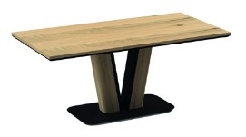 Musterring Esstisch T4010 160x90 in Charaktereiche massiv von Musterring