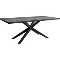 Musterring Esstisch "Tiama" mit fester Platte in Barock-Eiche massiv, 40mm, Eisengestell schwarz Musterring Esstisch "Tiama" mit fester Platte in Barock-Eiche massiv, 40mm, Eisengestell schwarz von Musterring