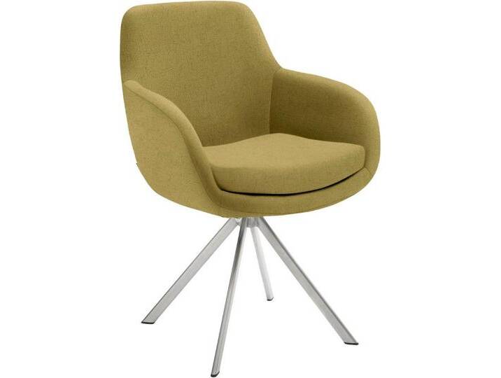 Musterring Esszimmerstuhl Tavia (Set, 2 St), Stativgestell Edelstahl, diverse Farben, grau, Stativgestell von Musterring