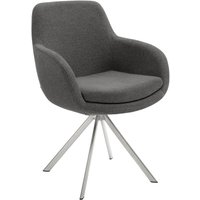 Musterring Esszimmerstuhl "Tavia" (Set) 2 Stk.Stativgestell Edelstahl, wahlweise mit Drehfunktion, diverse Farben von Musterring