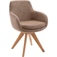 Musterring Esszimmerstuhl "Tavia", (Set), 2 St., Chenille, Stativgestell Wildeiche massiv, Drehfunktion optional, diverse Farben von Musterring