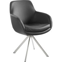 Musterring Esszimmerstuhl "Tavia" (Set) 2 Stk.Stativgestell Edelstahl, wahlweise mit Drehfunktion, diverse Farben von Musterring