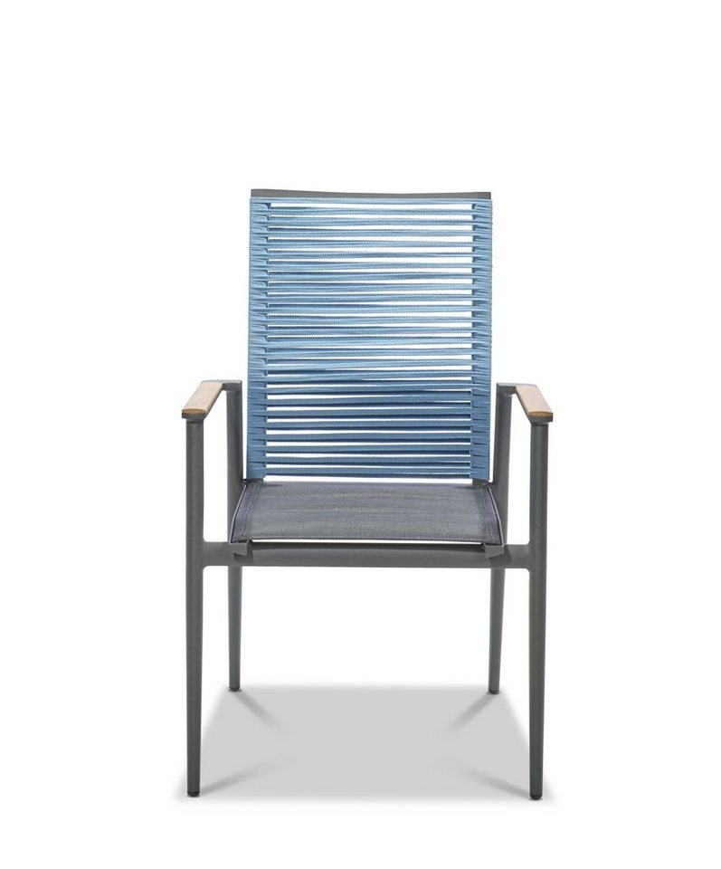 Musterring Gartenstuhl Freilicht (1 St), Stuhl mit Armlehne, Sitzhöhe 45 cm von Musterring