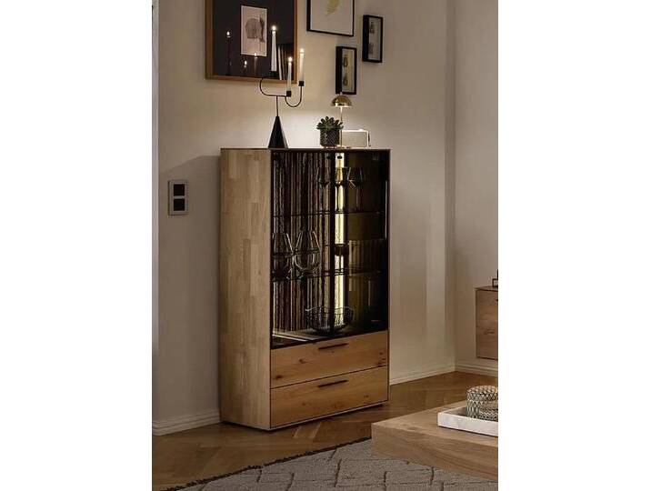 Musterring Highboard in Kerneiche Natur / von Musterring