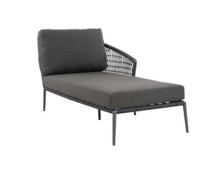 Musterring Ibiza Daybed Aluminium/Rope Dunkelgrau Hellgrau von Musterring