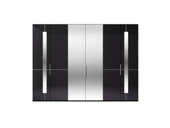 Musterring Imola Drehtürenschrank mit Spiegeltüren inkl. Zierspiegel und 6 Türen - optional mit Zubehör - Dekor graphit , inkl. Schubkasteneinsatz & Schrankunterteilung, Modern, Zeitlos von Musterring