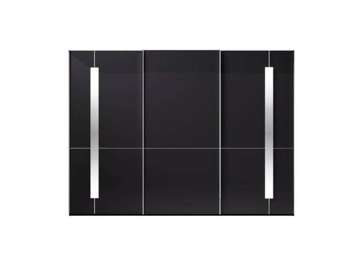 Musterring Imola Schwebetürenschrank mit 3 Glastüren inkl. Zierspiegel - optional mit Zubehör - Dekor graphit , Komfort Modell, Modern, Zeitlos Musterring Imola Schwebetürenschrank mit 3 Glastüren inkl. Zierspiegel - optional mit Zubehör - Dekor graphit , Komfort Modell, Modern, Zeitlos von Musterring