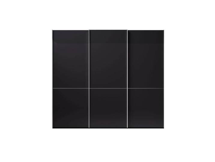 Musterring Imola Schwebetürenschrank wählbar in zwei Größen mit 3 Glastüren - optional mit Zubehör - Dekor graphit , 246 , Komfort Modell, Modern, Zeitlos von Musterring