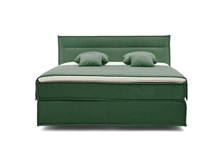 Musterring JustB! Boxspringbett inkl. Topper und Classic TT Partnermatratze - Flair 10032 grün , Hart Soft von Musterring