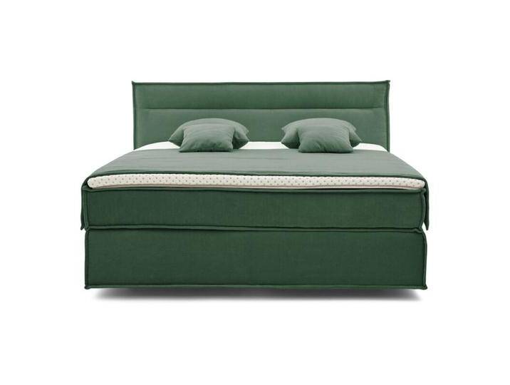 Musterring JustB! Boxspringbett inkl. Topper und Classic TT Partnermatratze - Flair 10034 grün , Soft Soft von Musterring