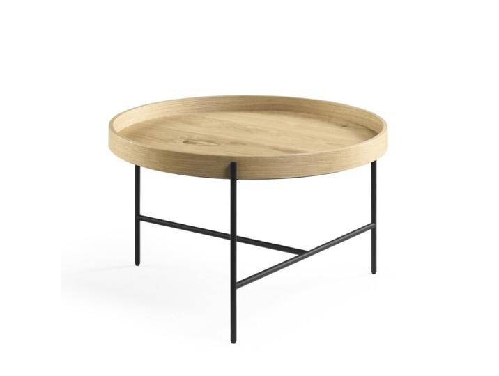 Musterring JustB! CT100 Couchtisch M111 mit abnehmbarem Tablett - Wildeiche hell furniert, geölt von Musterring