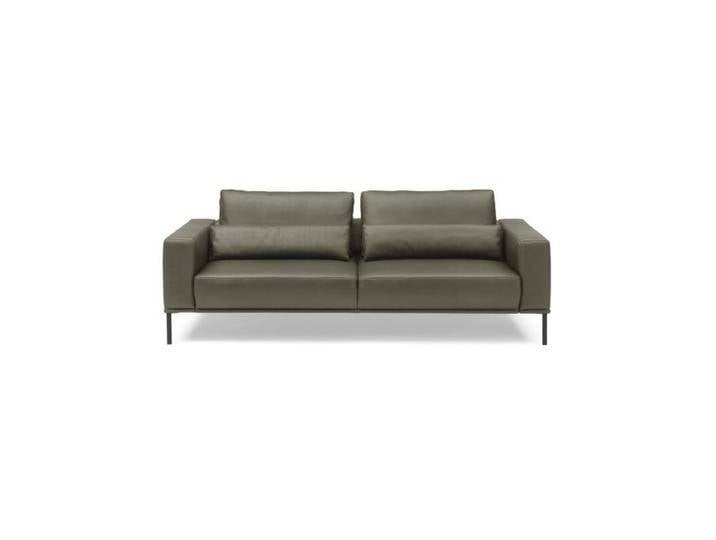Musterring JustB! Ledersofa optional mit motorischem Sitzvorzug - Leder Mercury oliv , ohne Funktion , ohne Zusatzausstattung , 2,5-Sitzer Sofas von Musterring
