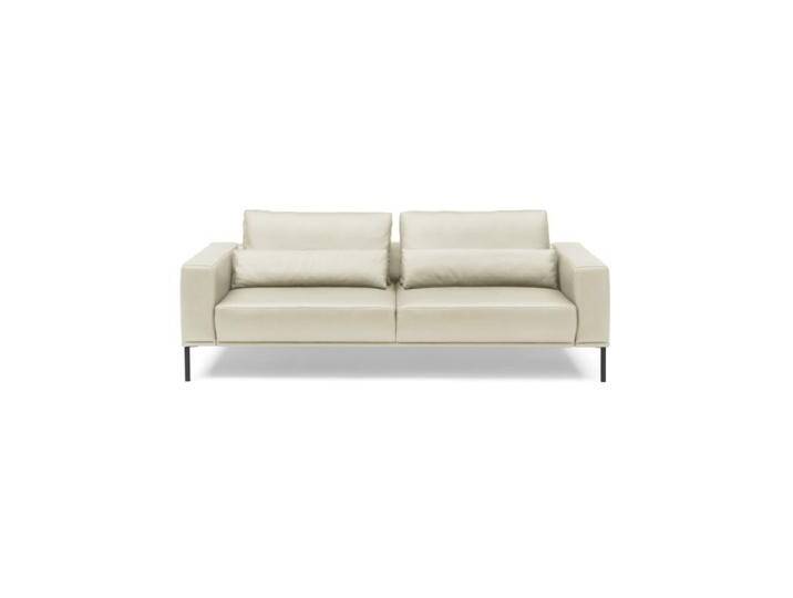 Musterring JustB! Ledersofa optional mit motorischem Sitzvorzug - Leder Mercury pearl , ohne Funktion , inkl. Nierenkissen , 2,5-Sitzer Sofas von Musterring