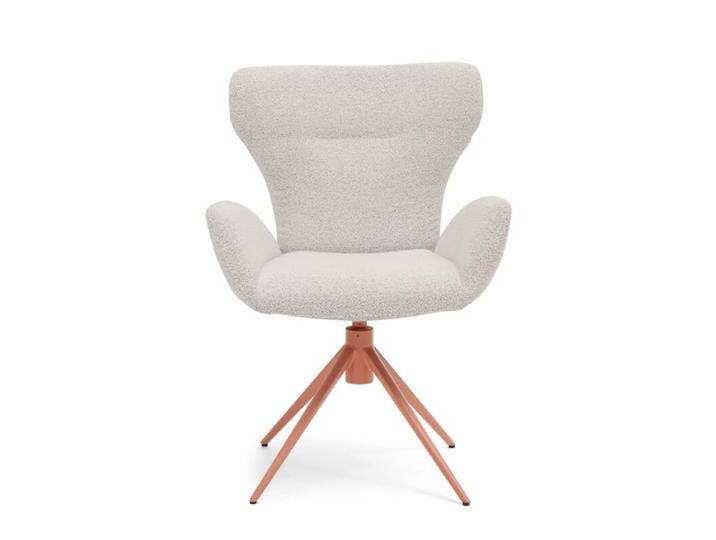 Musterring JustB SP150 Schalensessel - in verschiedenen Bezugs-und Gestellvarianten - Bouclé Alpine champagne , Stativgestell Metall Lack blush , ohne Funktion, Modern, Skandinavisch, Drehfunktion, Rückholfunktion Musterring JustB SP150 Schalensessel - in verschiedenen Bezugs-und Gestellvarianten - Bouclé Alpine champagne , Stativgestell Metall Lack blush , ohne Funktion, Modern, Skandinavisch, Drehfunktion, Rückholfunktion von Musterring