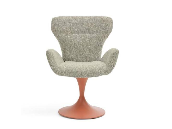 Musterring JustB SP150 Schalensessel - in verschiedenen Bezugs-und Gestellvarianten - Jaquard Lodge grey , Tulpenfuß Metall Lack blush , ohne Funktion, Modern, Skandinavisch, Drehfunktion, Rückholfunktion Musterring JustB SP150 Schalensessel - in verschiedenen Bezugs-und Gestellvarianten - Jaquard Lodge grey , Tulpenfuß Metall Lack blush , ohne Funktion, Modern, Skandinavisch, Drehfunktion, Rückholfunktion von Musterring
