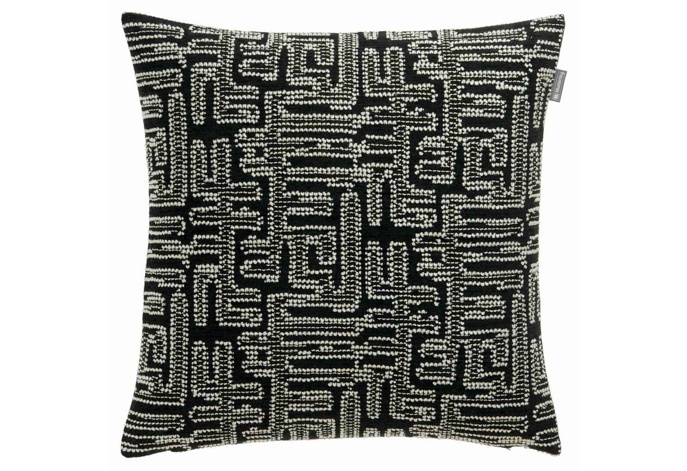Musterring Kissenhülle TWIST Zierkissenhülle, (1 Stück), 45 x 45 cm in Schwarz von Musterring