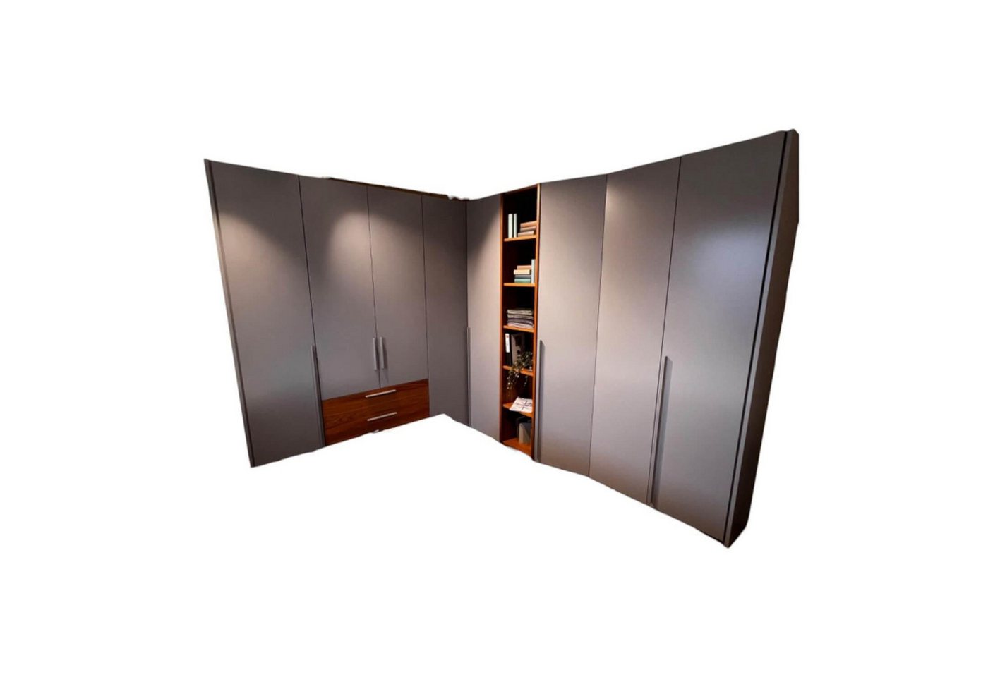 Musterring Kleiderschrank Eckschrank Aliga Front Und Korpus Lack Platingrau Grau Weiß Musterring Kleiderschrank Eckschrank Aliga Front Und Korpus Lack Platingrau Grau Weiß von Musterring