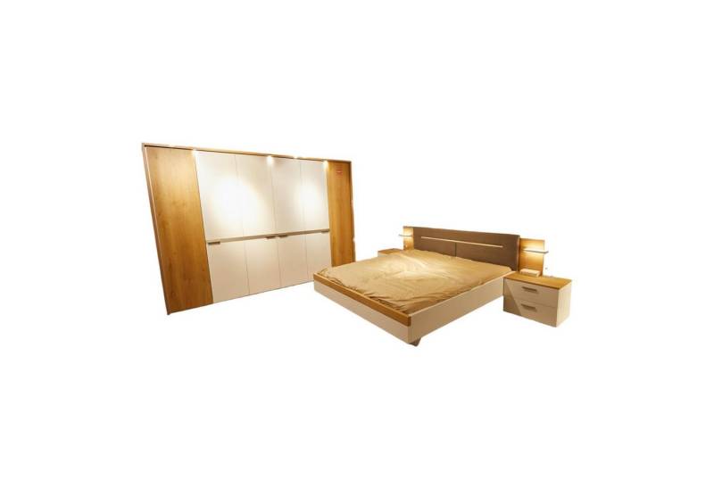 Musterring Komplettschlafzimmer Schlafzimmer Ascea Kleiderschrank 6-türig Doppelbett von Musterring