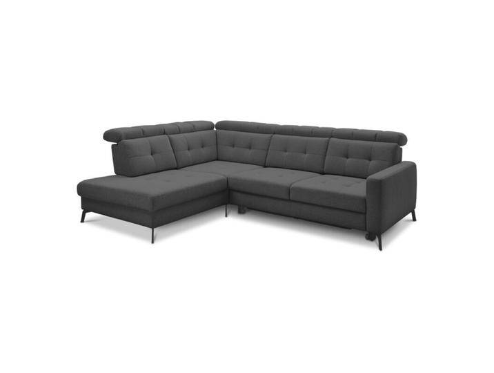 Musterring MR 4615 Ecksofa gesteppt mit optionalen Funktionen - Flachgewebe Mono anthrazit , ohne Funktion , links Musterring MR 4615 Ecksofa gesteppt mit optionalen Funktionen - Flachgewebe Mono anthrazit , ohne Funktion , links von Musterring