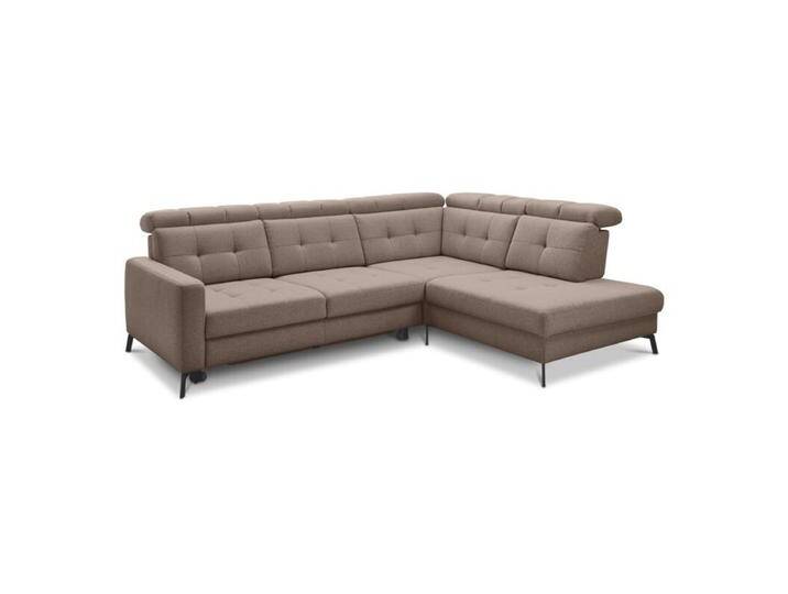 Musterring MR 4615 Ecksofa gesteppt mit optionalen Funktionen - Flachgewebe Mono taupe , ohne Funktion , rechts Musterring MR 4615 Ecksofa gesteppt mit optionalen Funktionen - Flachgewebe Mono taupe , ohne Funktion , rechts von Musterring