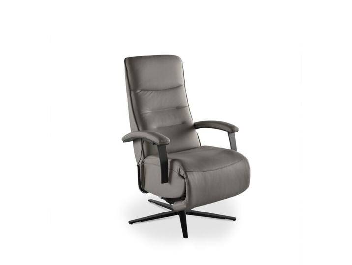 Musterring Nils Relaxsessel inkl. 3-motorischer Funktion und Aufstehhilfe - Leder Vivre grau , Xtralarge, Modern, Zeitlos, Drehfunktion, Aufstehhilfe, automatische Fußteilverstellung, automatische Kopfteilverstellung, automatische Rückenteilverstellung von Musterring