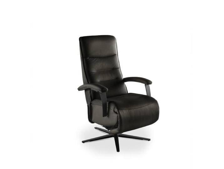 Musterring Nils Relaxsessel inkl. 3-motorischer Funktion und Aufstehhilfe - Leder Vivre schwarz , Piccolo, Modern, Zeitlos, Drehfunktion, Aufstehhilfe, automatische Fußteilverstellung, automatische Kopfteilverstellung, automatische Rückenteilverstellung von Musterring
