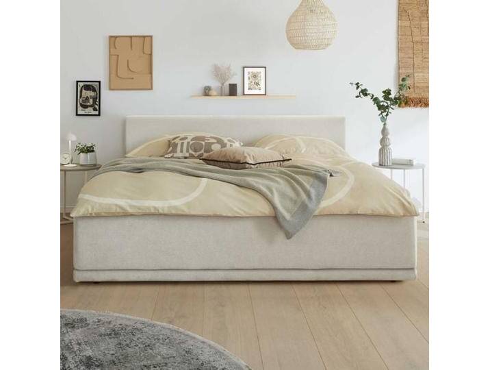 Musterring Polsterbett JustB! SC 200 Komfort Webstoff mit Bettkasten und Lattenrost 200x200cm modern, von Musterring
