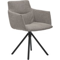 Musterring Polsterstuhl "JustB SP500" () 1 Stk.mit Armlehne, wahlweise mit Drehfunktion, Stativgestell in schwarz von Musterring