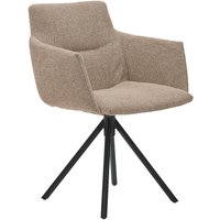 Musterring Polsterstuhl "JustB SP500" () 1 Stk.mit Armlehne, wahlweise mit Drehfunktion, Stativgestell in schwarz von Musterring