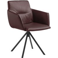 Musterring Polsterstuhl "JustB SP500" () 1 Stk.mit Armlehne, wahlweise mit Drehfunktion, Stativgestell in schwarz von Musterring