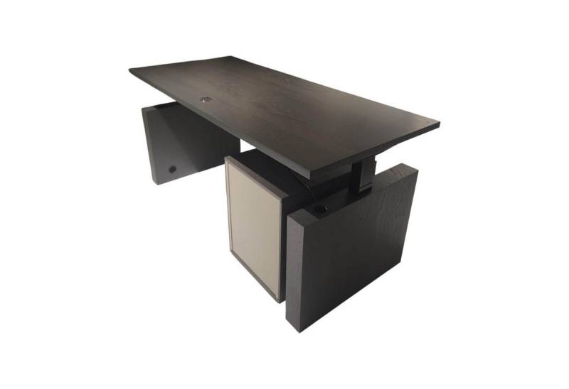 Musterring Schreibtisch Schreibtisch Kara Frame Platte Und Gestell Eiche Graphit von Musterring