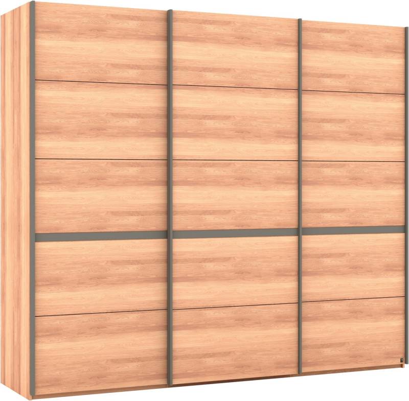 Musterring Schwebetürenschrank Sorrent, Kleiderschrank, Schrank, Schiebetüren (Teilmassiv Eiche, MADE IN GERMANY) Türen in Eiche massiv mit Kassetten-Optik, verschiedene Maße verfügbar von Musterring