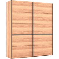 Musterring Schwebetürenschrank "Sorrent, Kleiderschrank, Schrank, Schiebetüren", (Teilmassiv Eiche, MADE IN GERMANY), Türen in Eiche massiv mit Kassetten-Optik, verschiedene Maße verfügbar von Musterring