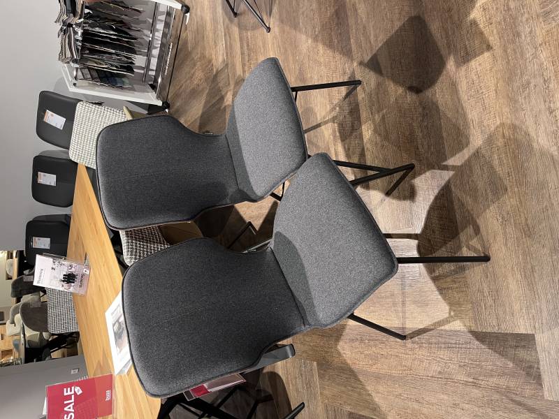 Musterring Stuhl 2er-Set NEVIO ca. B49 x H95 x T63 cm in Innen Stoff B FC1001 Future von Musterring