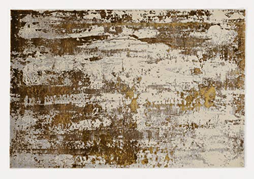Musterring Wave ARTE Designer Teppich 967 Creme-Gold 140x200 cm von Musterring