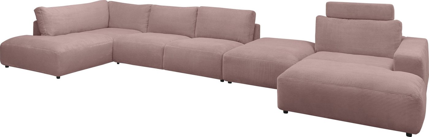 Musterring Wohnlandschaft Lucia U-Form, Cord-Bezug, inklusive Kopfstütze, Gesamtbreite 524 cm Musterring Wohnlandschaft Lucia U-Form, Cord-Bezug, inklusive Kopfstütze, Gesamtbreite 524 cm von Musterring
