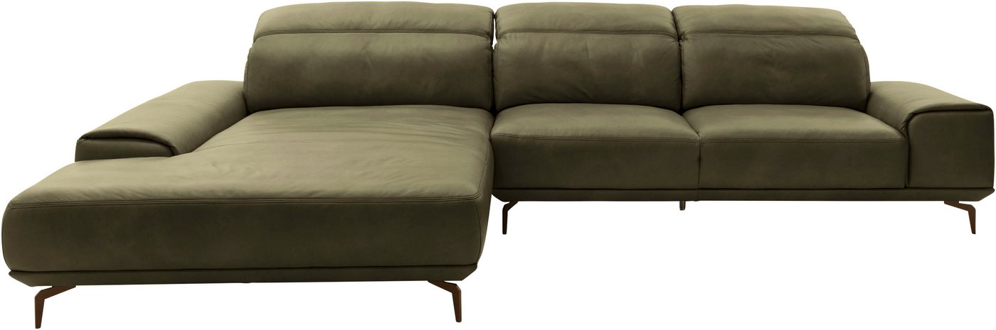 Musterring Wohnlandschaft MR 2490, Bronze-Fuß Sitzhöhe 46cm, wahlweise mit Funktionen, Maße 342 x 207 cm Musterring Wohnlandschaft MR 2490, Bronze-Fuß Sitzhöhe 46cm, wahlweise mit Funktionen, Maße 342 x 207 cm von Musterring