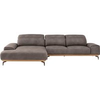 Musterring Wohnlandschaft "MR 2490", Bronze-Fuß, Sitzhöhe 48cm, wahlweise mit Funktionen, Maße 342 x 207 cm von Musterring