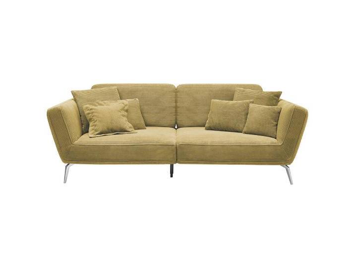 SetOne by Musterring 3-SITZER-SOFA, Gelb, 260x90x125 cm, Fußauswahl, Stoffauswahl, Sitzqualitäten, Hocker erhältlich, Rücken echt, Wohnzimmer, Sofas & SetOne by Musterring 3-SITZER-SOFA, Gelb, 260x90x125 cm, Fußauswahl, Stoffauswahl, Sitzqualitäten, Hocker erhältlich, Rücken echt, Wohnzimmer, Sofas & von Musterring