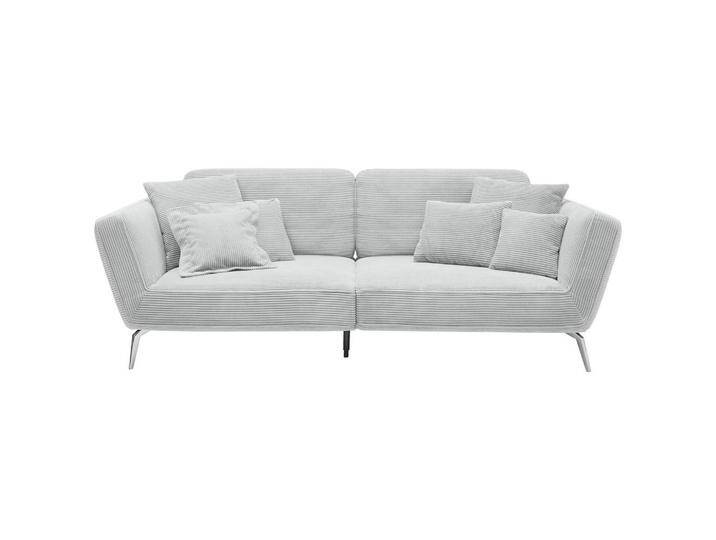 SetOne by Musterring 3-SITZER-SOFA, Silber, 260x90x125 cm, Fußauswahl, Stoffauswahl, Sitzqualitäten, Hocker erhältlich, Rücken echt, Wohnzimmer, Sofas SetOne by Musterring 3-SITZER-SOFA, Silber, 260x90x125 cm, Fußauswahl, Stoffauswahl, Sitzqualitäten, Hocker erhältlich, Rücken echt, Wohnzimmer, Sofas von Musterring