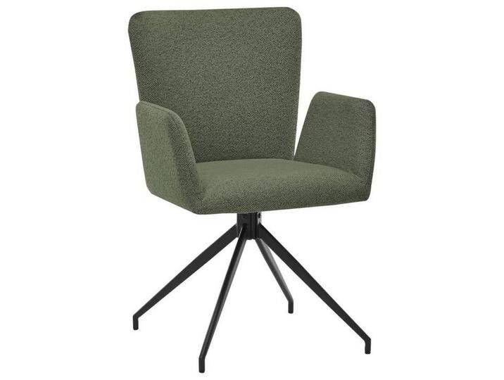 SetOne by Musterring ARMLEHNSTUHL, Grün, Schwarz, Metall, Drehkreuz, 57x86x61.5 cm, Stoffauswahl, Typenauswahl, Sitzfläche 360° drehbar, Esszimmer, SetOne by Musterring ARMLEHNSTUHL, Grün, Schwarz, Metall, Drehkreuz, 57x86x61.5 cm, Stoffauswahl, Typenauswahl, Sitzfläche 360° drehbar, Esszimmer, von Musterring