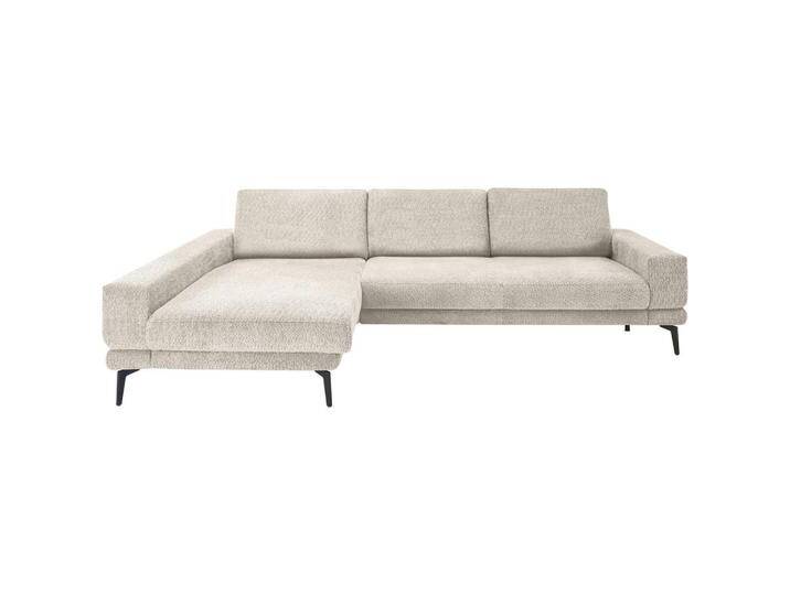 SetOne by Musterring ECKSOFA, Sand, 3-Sitzer, Ottomane links, L-Form, 294x184 cm, Made in EU, Typenauswahl, Fußauswahl, Stoffauswahl, planbar, von Musterring
