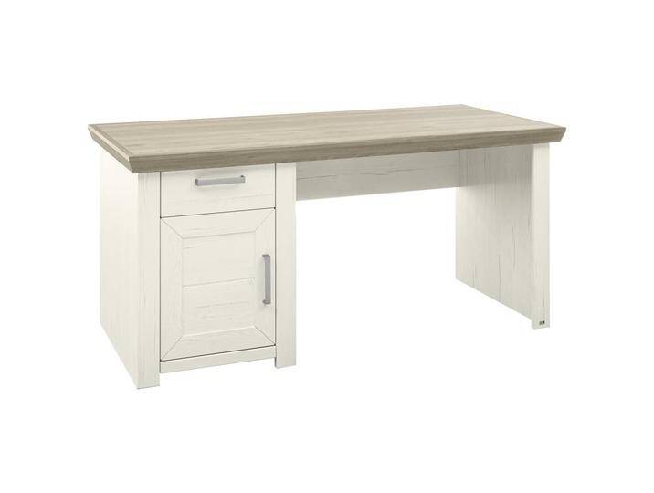 SetOne by Musterring SCHREIBTISCH, Weiß, Eiche, Metall, 1 Schubladen, rechteckig, Wange, 80x79.4x165 cm, Arbeitszimmer, Schreibtische, Bürotische SetOne by Musterring SCHREIBTISCH, Weiß, Eiche, Metall, 1 Schubladen, rechteckig, Wange, 80x79.4x165 cm, Arbeitszimmer, Schreibtische, Bürotische von Musterring