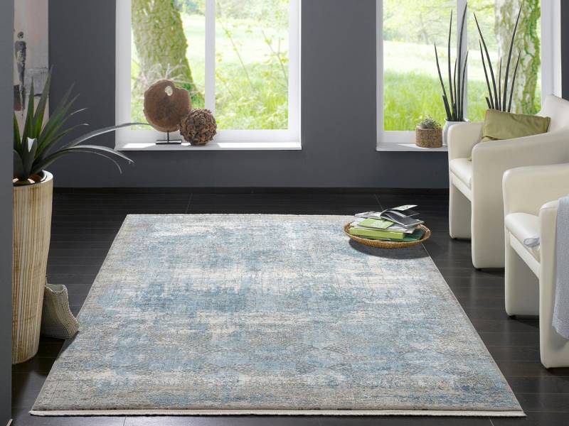 Musterring Teppich APOLLO, rechteckig, Höhe: 8 mm, exclusive MUSTERRING DELUXE COLLECTION hochwertig gekettelt Fransen von Musterring