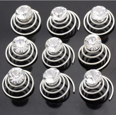 Musuntas 12 STK. Haar Curlies Haarspiralen Haarspinnen Haarnadeln Braut Hochzeit Brautschmuck Braut Haarschmuck Musuntas 12 STK. Haar Curlies Haarspiralen Haarspinnen Haarnadeln Braut Hochzeit Brautschmuck Braut Haarschmuck von Musuntas