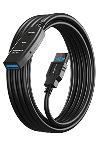 MutecPower 7.5m USB 3.0 Aktiv kabel männlich zu weiblich - Kabel mit Verlängerung Chipsatz - Repeater-/Verlängerungskabel - 7.5 meter von MutecPower