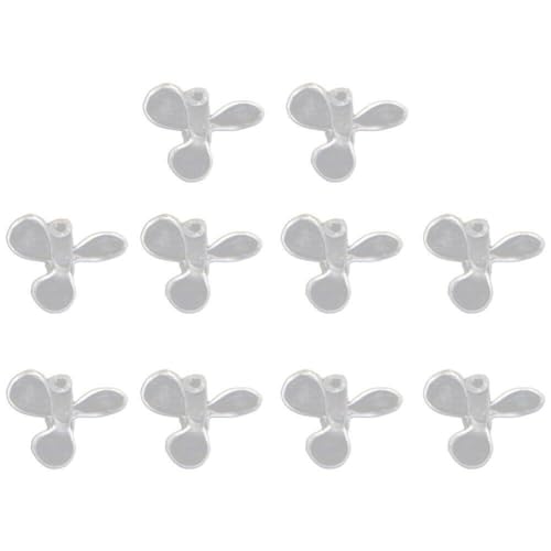 10 Stücke Angeln Locken Propeller Köder Propeller Angeln Locken Elektrische Propeller DIY Angeln Locken Haken Köder Angeln Zubehör von Muteitt