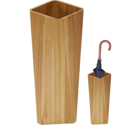 Muteitt Schirmständer Aus Holz, Schirmhalter Für Den Eingangsbereich, Schirmständer-Organizer Freistehend Für Schirm, Gehstöcke, Gehstöcke Muteitt Schirmständer Aus Holz, Schirmhalter Für Den Eingangsbereich, Schirmständer-Organizer Freistehend Für Schirm, Gehstöcke, Gehstöcke von Muteitt